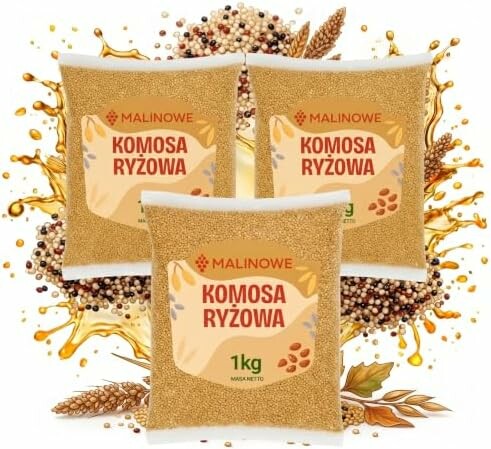 Malinowe komosa ryżowa biała 3 x 1 kg – quinoa, zestaw 3 kg