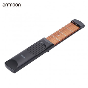 Przenośna kieszonkowa gitara akustyczna Ammoon 6FRET