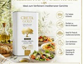 Creta Gold oliwa z oliwek extra virgin 5 l – niefiltrowana, z Krety, puszka – zdjęcie 4