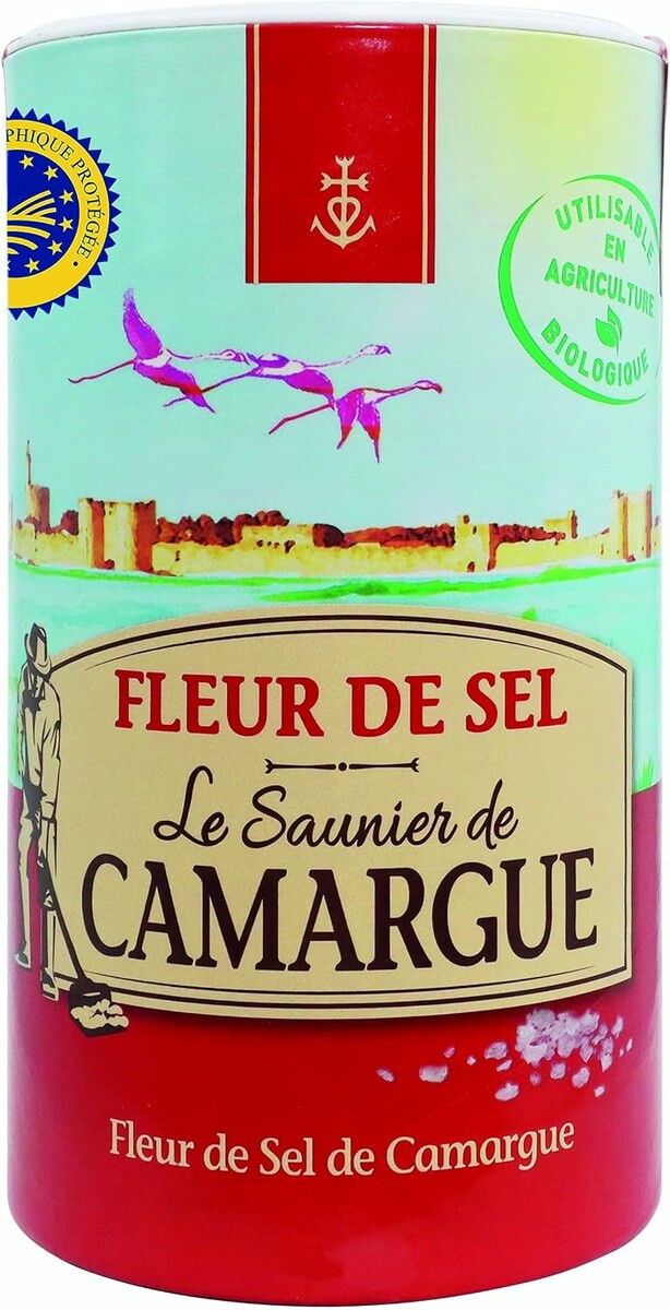Le Saunier de Camargue Fleur de Sel 1 kg – francuska sól morska w puszce