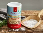 Le Saunier de Camargue Fleur de Sel 1 kg – francuska sól morska w puszce – zdjęcie 2