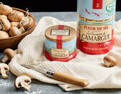 Le Saunier de Camargue Fleur de Sel 1 kg – francuska sól morska w puszce – zdjęcie 3