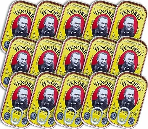 Tenorio filety z tuńczyka w oliwie z oliwek 15 x 120 g – konserwa z Portugalii