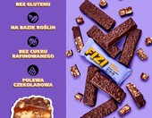 FIZI wegańskie batony czekoladowe orzech ziemny i karmel 10 x 45 g – zdjęcie 4