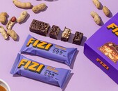 FIZI wegańskie batony czekoladowe orzech ziemny i karmel 10 x 45 g – zdjęcie 5