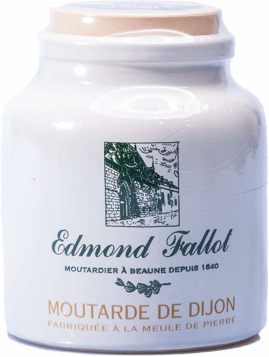 Edmond Fallot musztarda dijon ostra 250 g – w kamionkowym słoiku