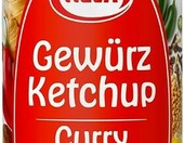 Hela curry keczup ostry 800 ml – niemiecki keczup z curry w tubie – zdjęcie 1