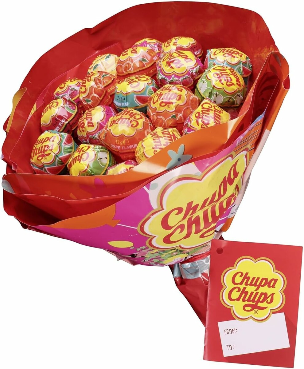 Chupa Chups Lolli Flower – bukiet 19 lizaków owocowych