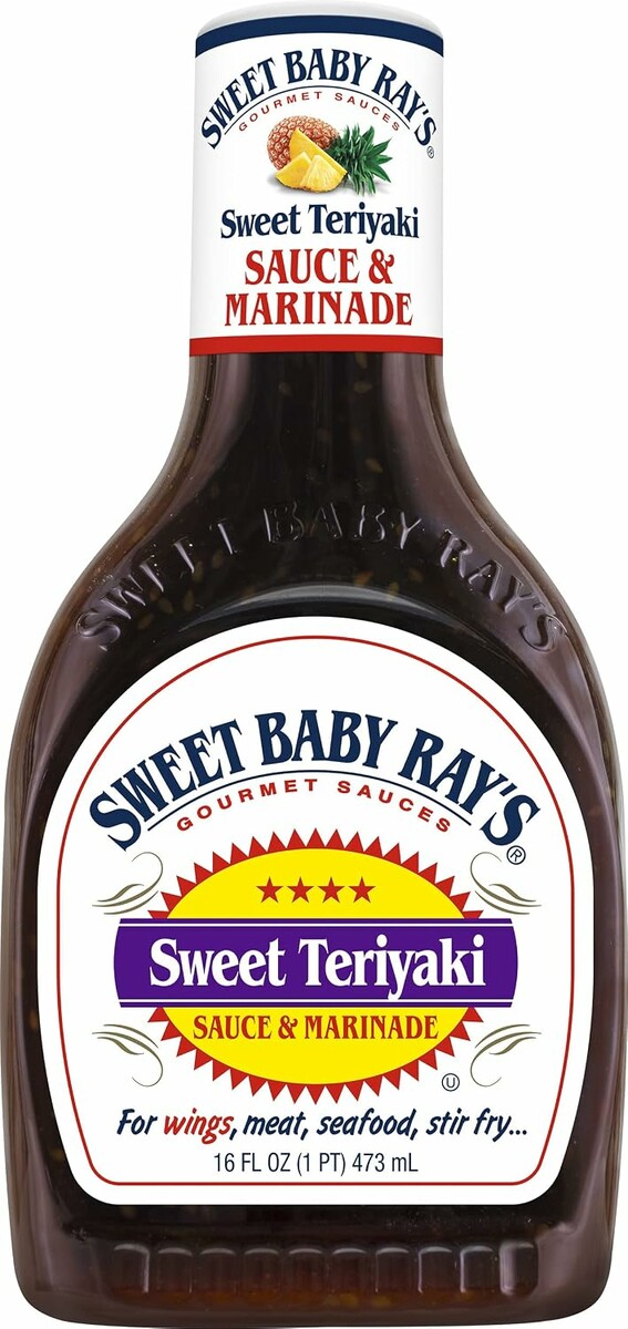 Sweet Baby Ray's Sweet Teriyaki 473 ml – płynna marynata i sos do mięs