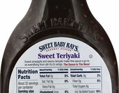 Sweet Baby Ray's Sweet Teriyaki 473 ml – płynna marynata i sos do mięs – zdjęcie 2