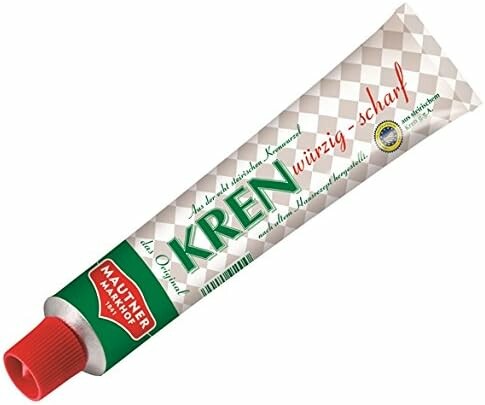 Mautner Markhof chrzan pikantny, ostry 95 g – austriacki chrzan w tubce