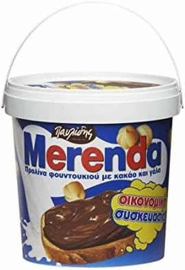 Merenda krem kakaowo-orzechowy 1 kg – grecki krem czekoladowy do smarowania