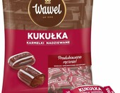 Wawel Kukułka 1 kg – karmelki nadziewane nadzieniem kakaowym – zdjęcie 1