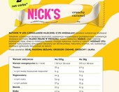 N!CK'S Crunchy Caramel 21 x 28 g – keto batony karmelowo-migdałowe w czekoladzie – zdjęcie 2