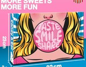Candy & Bar JUMBO USA Box – zestaw 21 amerykańskich słodyczy i przekąsek – zdjęcie 3