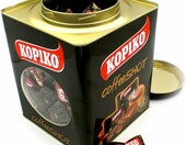 Kopiko cukierki kawowe 1 kg – pojedynczo pakowane cukierki o smaku kawy w puszce – zdjęcie 2