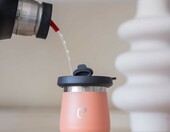 Un Mate Full Kit Termolid DualFlow PRO – zestaw do yerba mate z termosem 1 l, różowy – zdjęcie 5