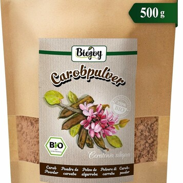Biojoy Karob BIO w proszku 500 g – naturalny zamiennik kakao