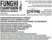 Scherini Valtellina pieczarki trifolati 1,3 kg – grzyby w zalewie do gastronomii – zdjęcie 2
