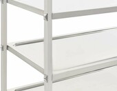 vidaXL 50917 – 5-poziomowy wózek kelnerski ze stali nierdzewnej 107 x 55 x 147 cm – zdjęcie 5