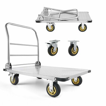 VEVOR YZ8826 – składany wózek platformowy do 907 kg, 90 x 60 cm
