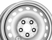 Alcar 6501 felga stalowa 6,5 x 16 5x112 ET30 – srebrna, do vanów – zdjęcie 3
