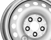Alcar 6501 felga stalowa 6,5 x 16 5x112 ET30 – srebrna, do vanów – zdjęcie 4