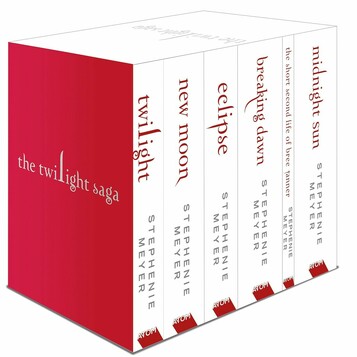 Komplet 6 książek w oryginale Twilight Saga (stan nowy)
