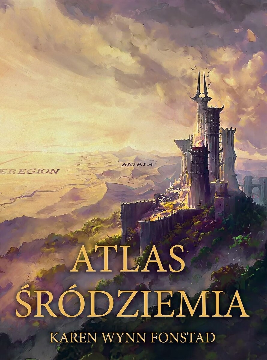 Wielkoformatowy atlas map Atlas Śródziemia (stan nowy)