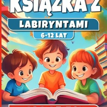 Duża książka łamigłówek 150 labiryntów (stan nowy)