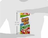 Mattel Games Skip-Bo 52370 – rodzinna gra karciana dla 2-6 graczy, od 7 lat – zdjęcie 3