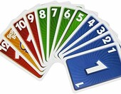 Mattel Games Skip-Bo 52370 – rodzinna gra karciana dla 2-6 graczy, od 7 lat – zdjęcie 5