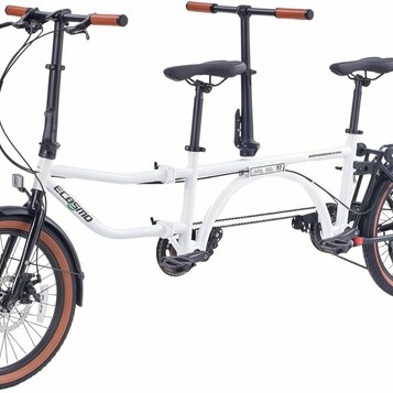 Składany rower tandem 20 cali ECOSMO 20TF02, stan: nowy