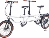 Składany rower tandem 20 cali ECOSMO 20TF02, stan: nowy – zdjęcie 1
