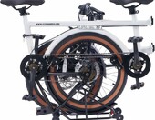 Składany rower tandem 20 cali ECOSMO 20TF02, stan: nowy – zdjęcie 2