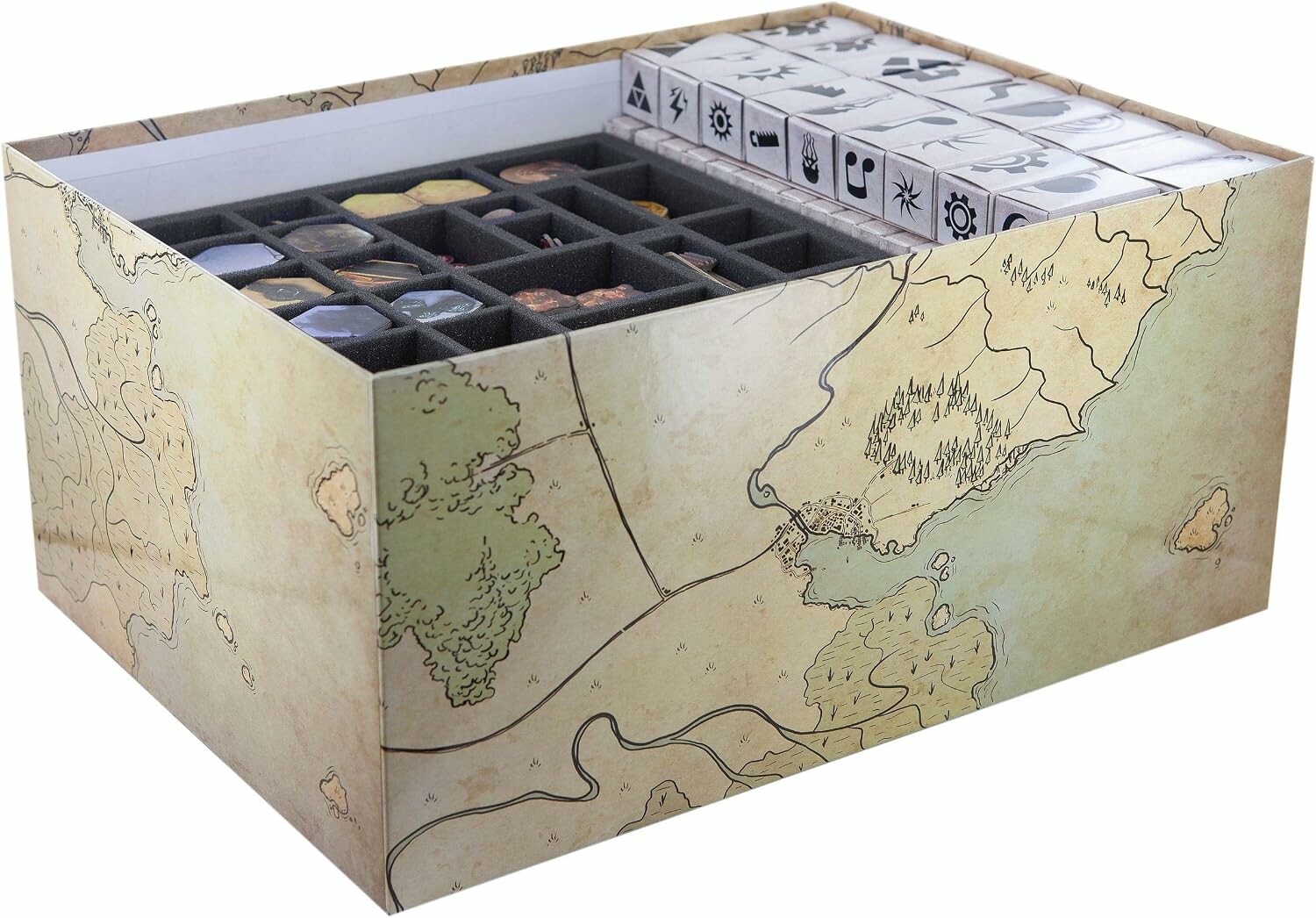 Feldherr zestaw piankowy do gry Gloomhaven – organizer wkładki do pudełka