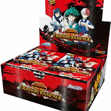 My Hero Academia CCG Crimson Rampage – booster box, 24 boostery, Jasco Games
