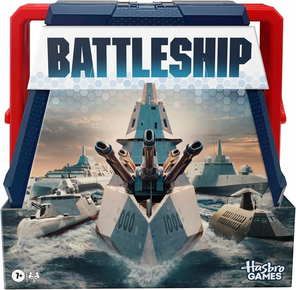 Hasbro Gaming Bitwa morska – klasyczna rodzinna gra planszowa dla 2 graczy