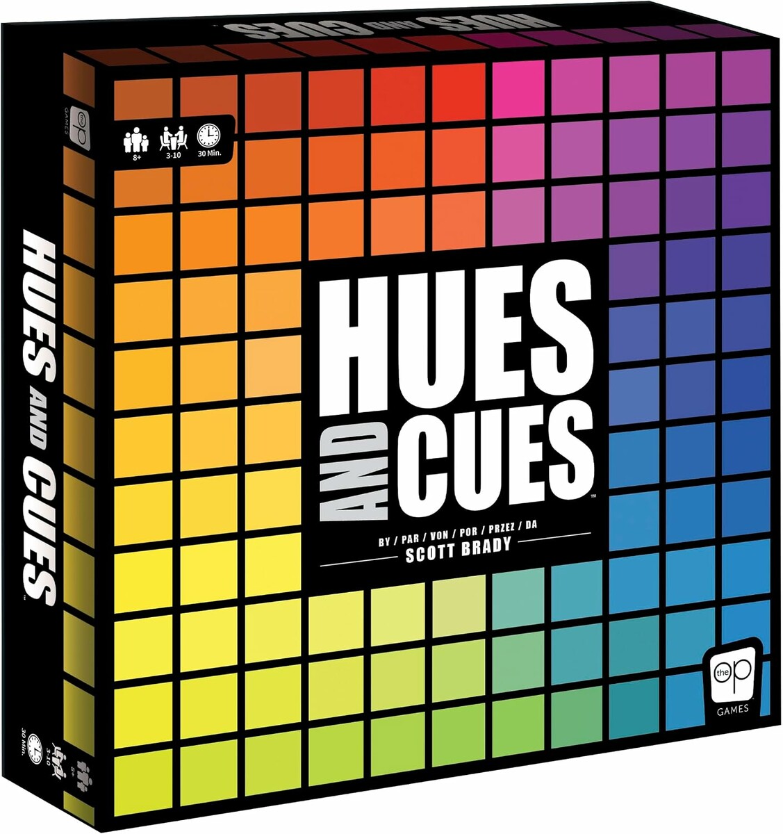 USAopoly Hues and Cues – gra imprezowa o kolorach dla 3-10 graczy