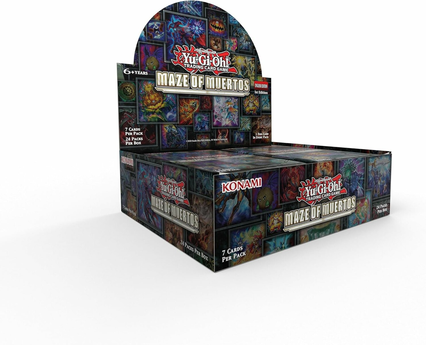 Yu-Gi-Oh! Maze of Muertos – display 24 boosterów z kartami kolekcjonerskimi