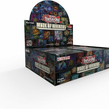 Yu-Gi-Oh! Maze of Muertos – display 24 boosterów z kartami kolekcjonerskimi