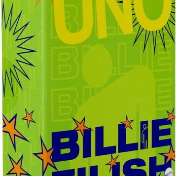 Mattel Games UNO Billie Eilish – gra karciana od 7 lat, 2–10 graczy