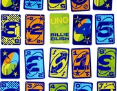 Mattel Games UNO Billie Eilish – gra karciana od 7 lat, 2–10 graczy – zdjęcie 4
