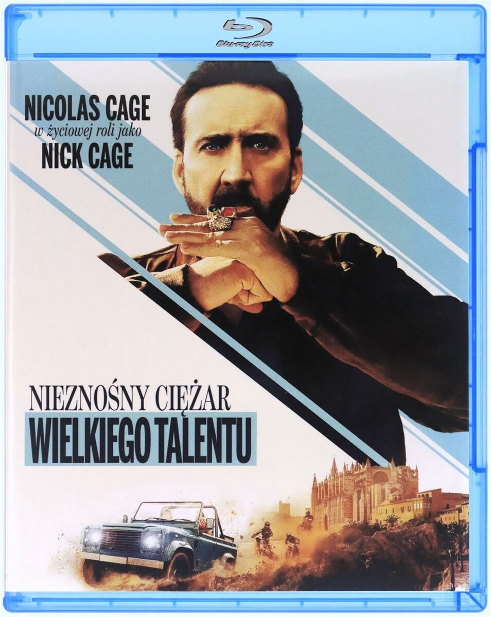 Komedia sensacyjna na Blu-ray Nieznośny ciężar (stan nowy)