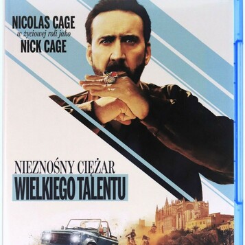 Komedia sensacyjna na Blu-ray Nieznośny ciężar (stan nowy)