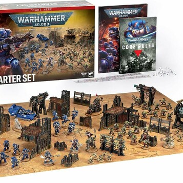 Warhammer 40 000 zestaw startowy 2026 – gra bitewna z 46 miniaturami i terenem