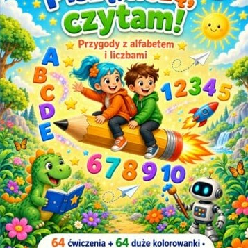 Ćwiczenia z alfabetem Piszę, liczę, czytam (stan nowy)