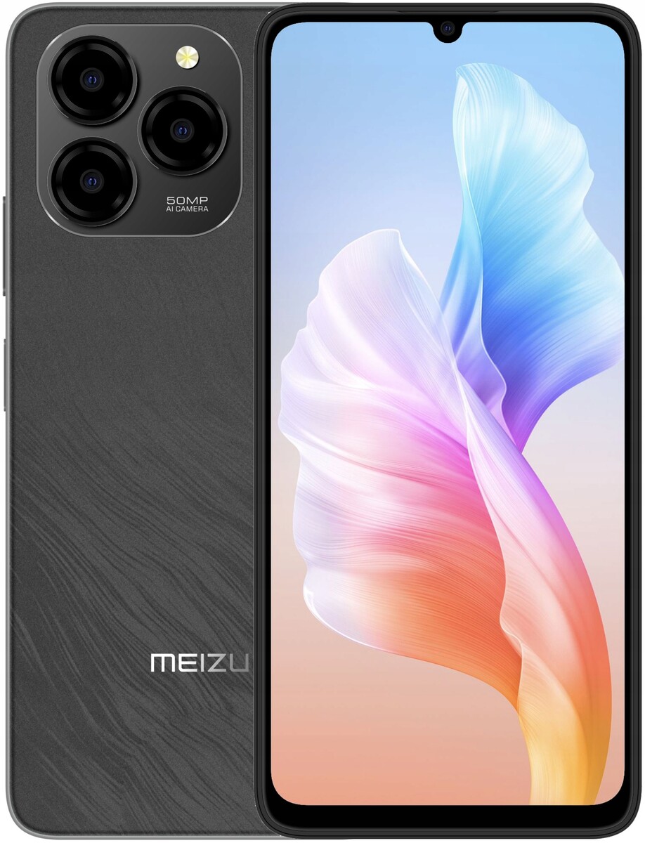 Meizu Note 21 8/256 GB 4G LTE – smartfon 6,74 cala z baterią 6000 mAh, czarny