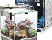 Aquael NanoReef Duo White 49 l – zestaw akwarium morskiego z LED i filtrem – zdjęcie 1