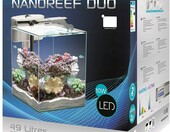 Aquael NanoReef Duo White 49 l – zestaw akwarium morskiego z LED i filtrem – zdjęcie 3
